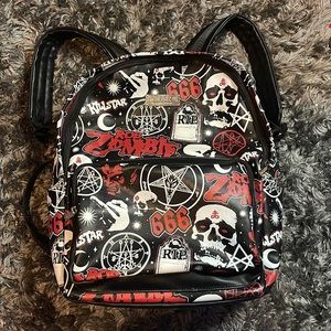 KILLSTAR AND ROB ZOMBIE COLLAB Larg SIZE BACK PACK